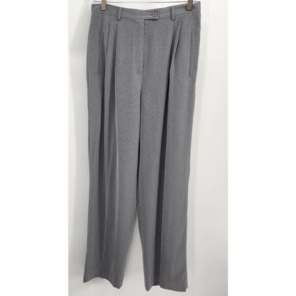 Vintage Paul Harris Design Women's Pleated Dress Pants Boot Leg - Picture 1 of 9